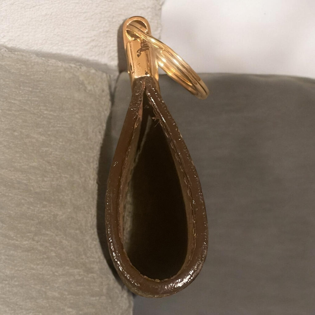Custom made Authentic LV Canvas/Leather Luxury Keychain